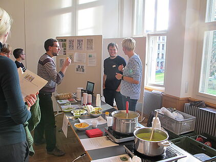 Atellier "Erbsen sind nicht gleich Erbsen" von der GZPK. (Bild: CPC-SKEK)